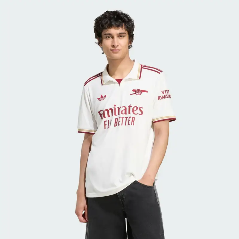 Maglia Third dell'Arsenal 25/26 Cloud White