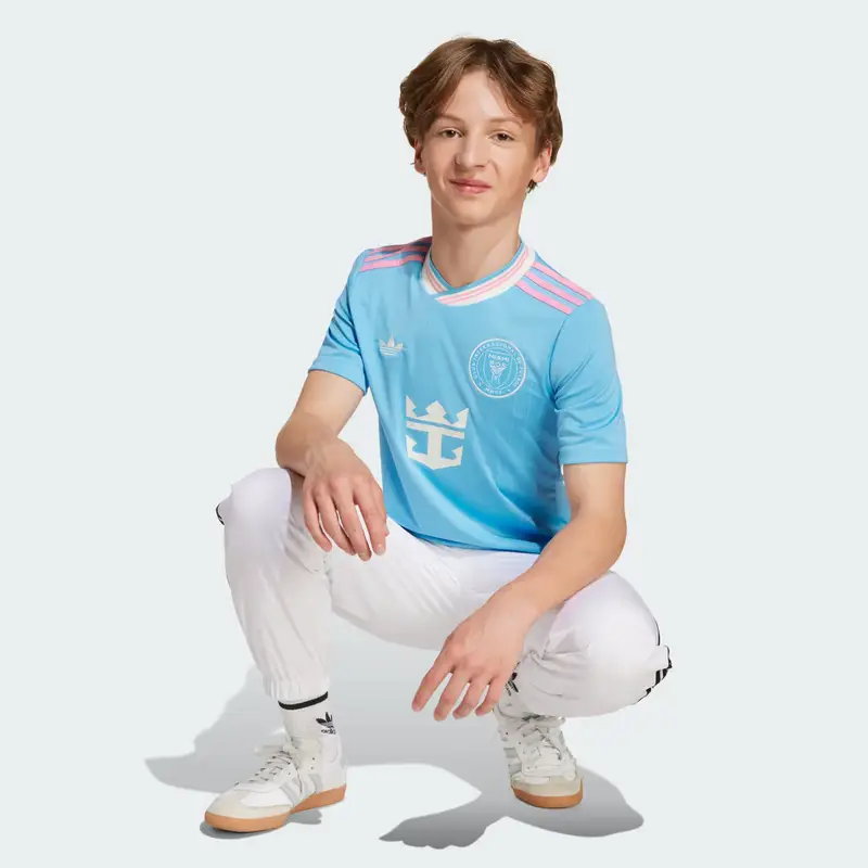 Maglia Third Inter Miami CF 25/26 Kids Semi Blue Burst miniatura 3