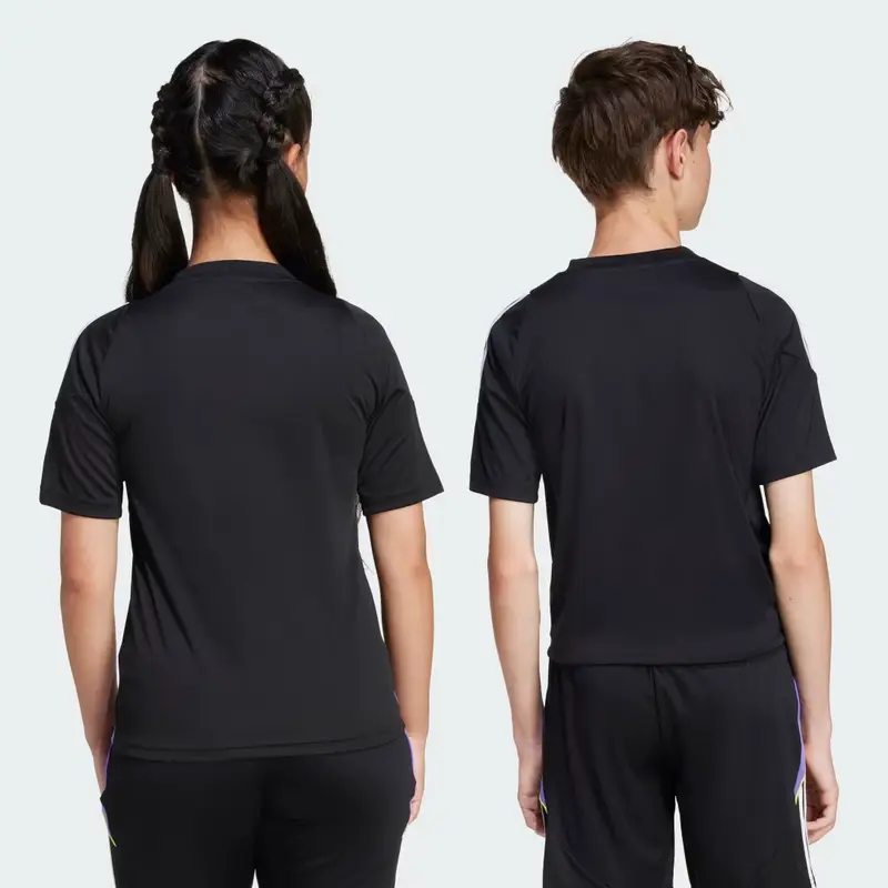 Maglia Tiro 24 Junior Black miniatura 2