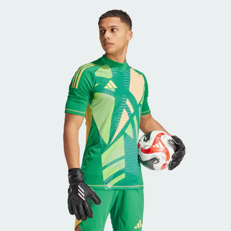Maglia Tiro 24 Pro Short Sleeve Goalkeeper Team Green miniatura 3