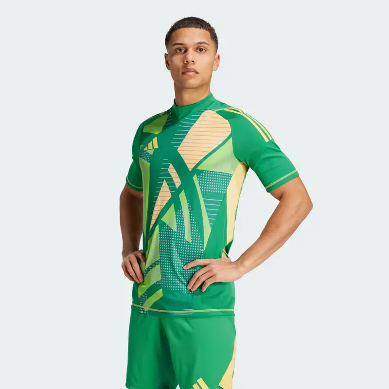 Maglia Tiro 24 Pro Short Sleeve Goalkeeper Team Green