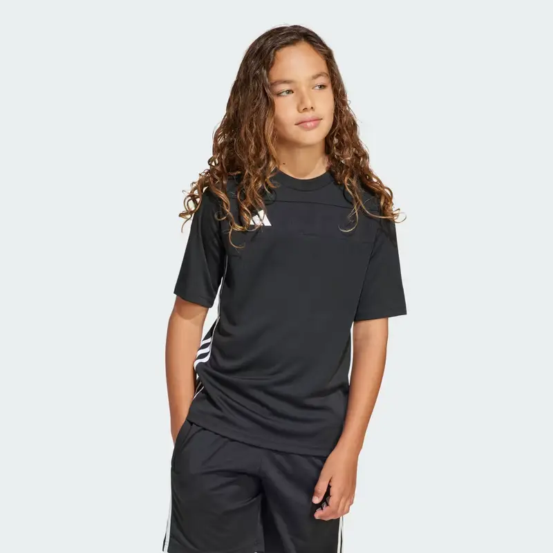 Maglia Tiro 25 Essentials Junior Black miniatura 2