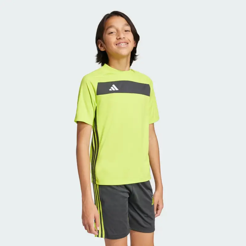 Maglia Tiro 25 Essentials Junior Semi Solar Yellow miniatura 3