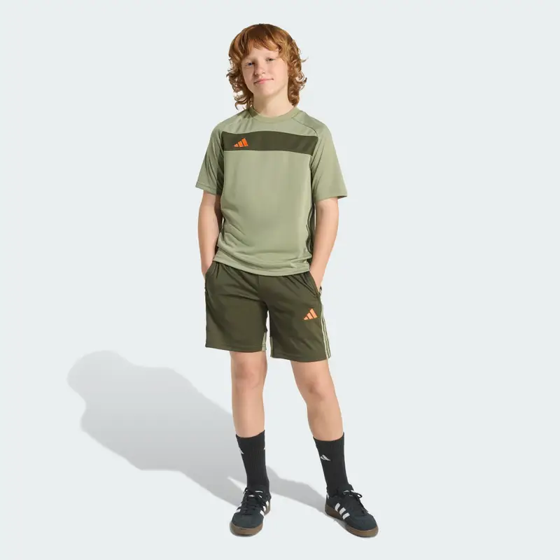 Maglia Tiro 25 Essentials Junior Tent Green miniatura 3