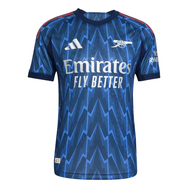 Maglia Trasferta Autentica Arsenal 2025/26 Bleu