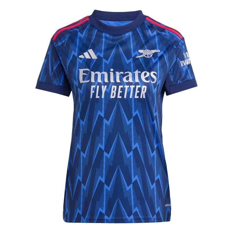 Maglia Trasferta donna Arsenal FC 2025/26 Bleu