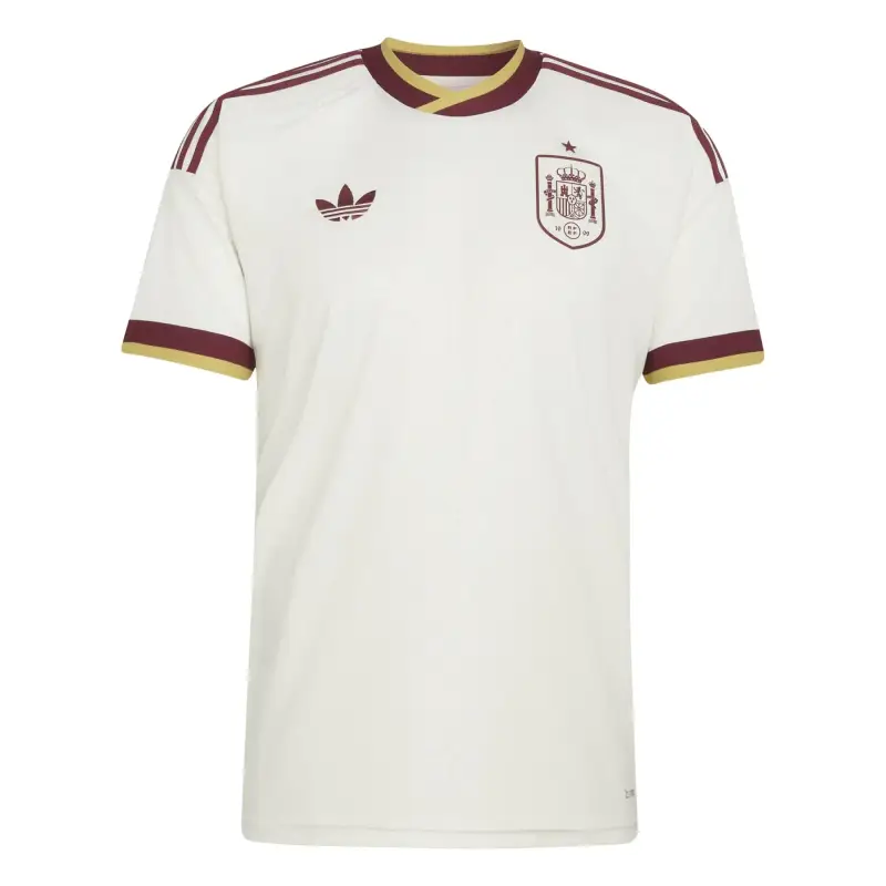 Maglia Trasferta Spagna Coupe du Monde 2026 Blanc