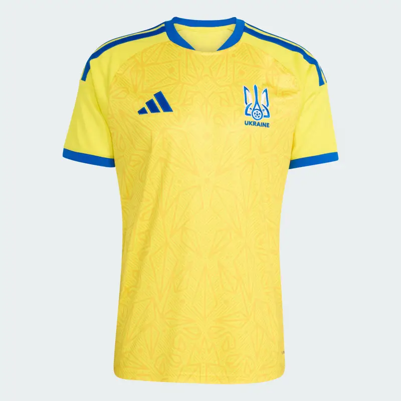 Maglia Ucraina 26 Home Bright Yellow