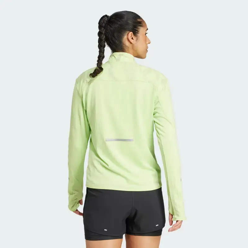 Maglia Ultimate Hi Vis Reflective 1/2-Zip Pulse Lime miniatura 2