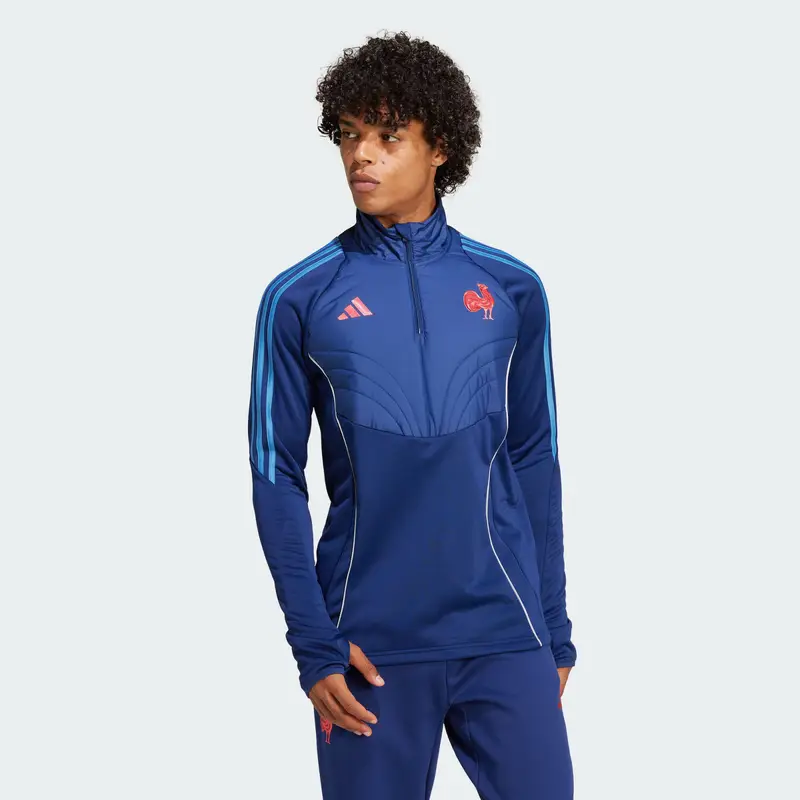 Maglia Winterized France | Adidas Blu scuro