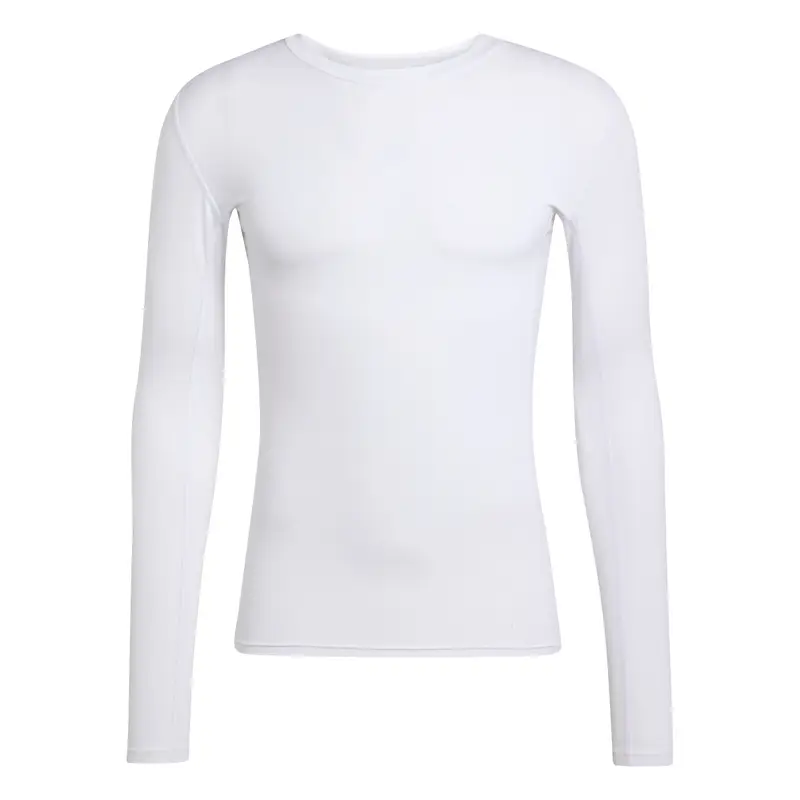 Maglietta a manica lunga adidas Techfit Blanc