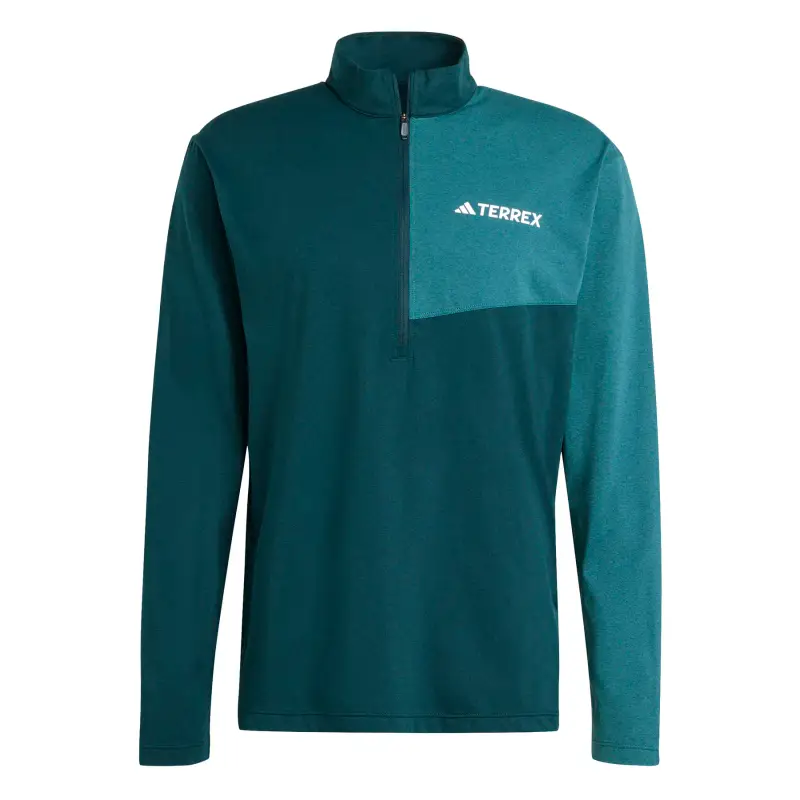 Maglietta a manica lunga con 1/2 zip adidas Terrex Multi Climacool