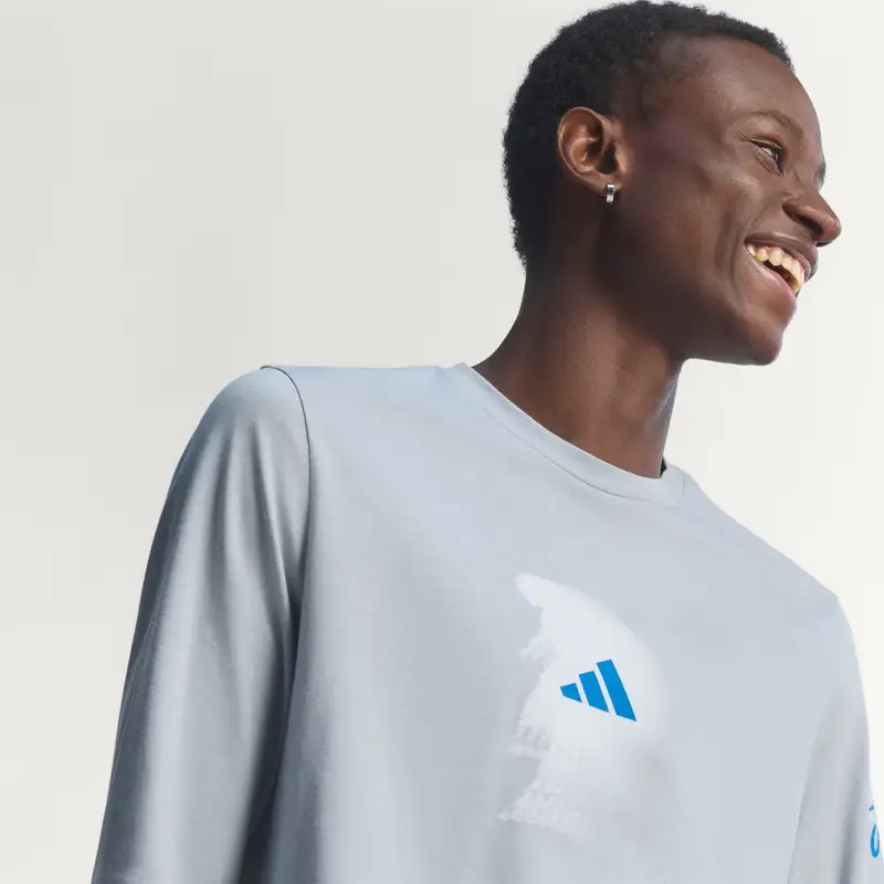 Maglietta a maniche lunghe Jude Bellingham Light Grey miniatura 4