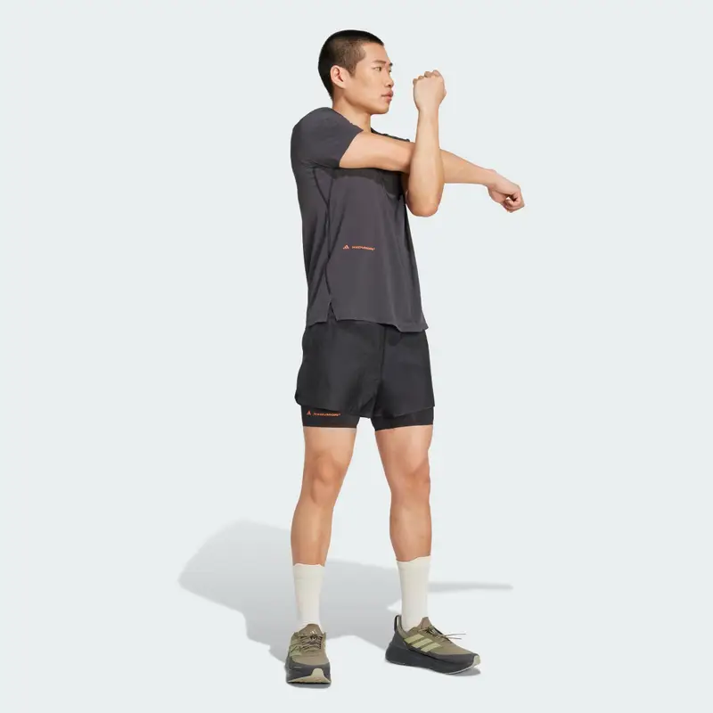 Maglietta Adi365 H.Koumori Running Black miniatura 3