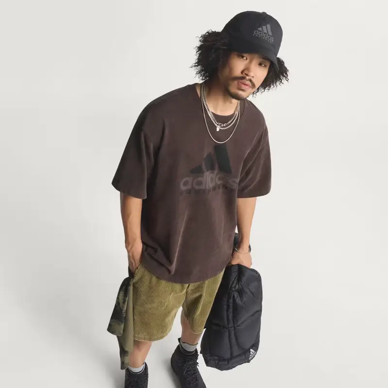 Maglietta adidas attrezzatura Aurora Coffee