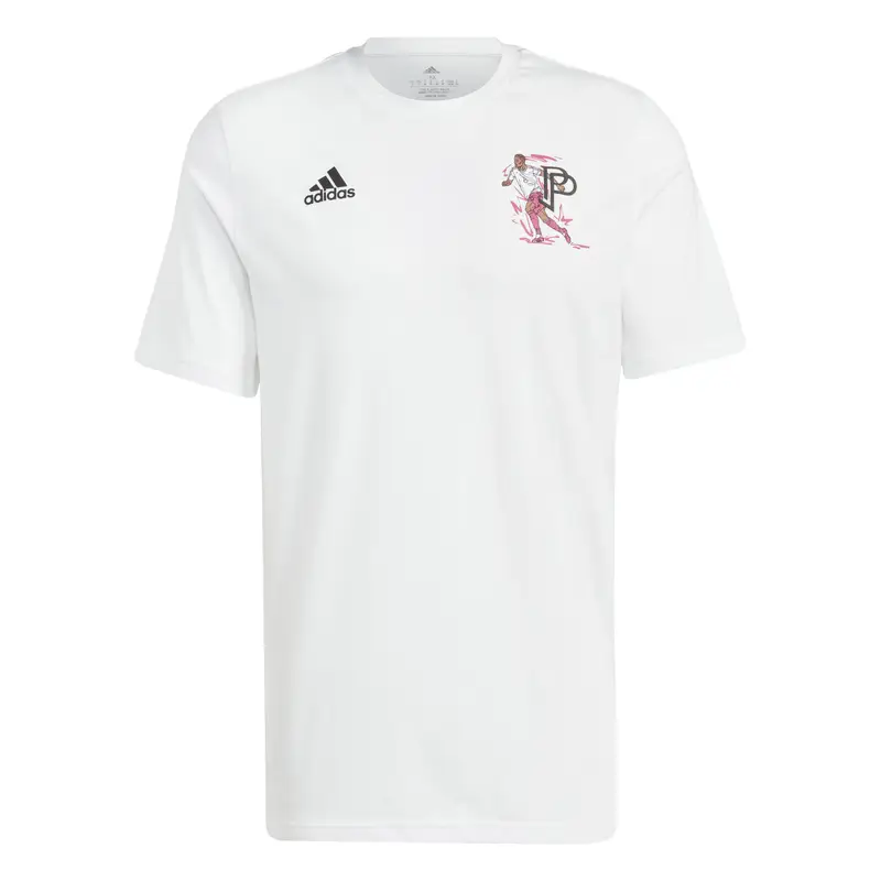 Maglietta adidas Pogba Icon Graphic Blanc