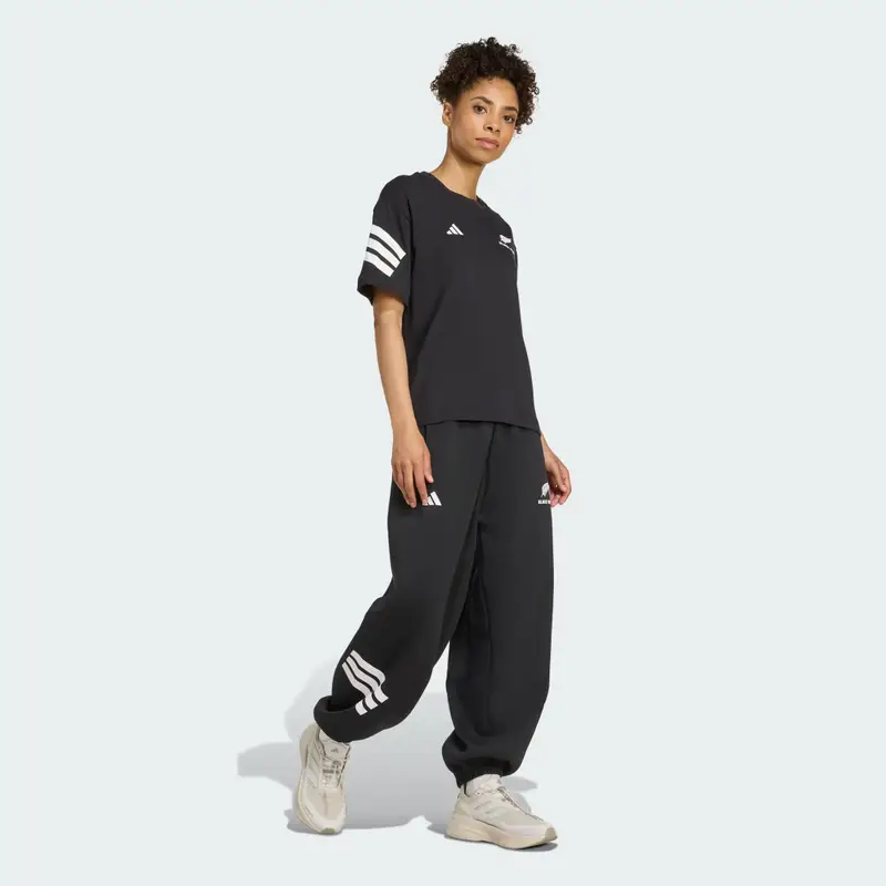 Maglietta Black Ferns 3-Strisce All Black miniatura 3