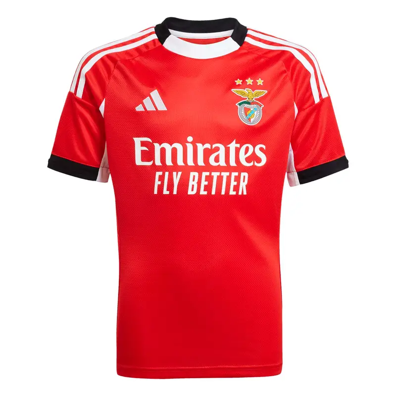Maglietta Casa bambino Benfica Lisbona 2025/26 Rouge