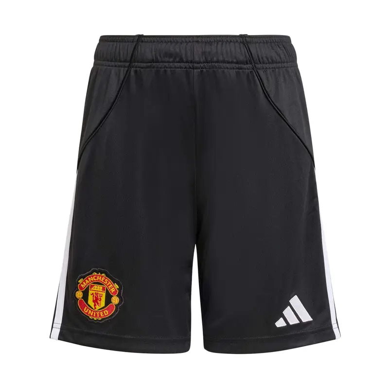 Maglietta corta per bambini Manchester United 2025/26 Noir