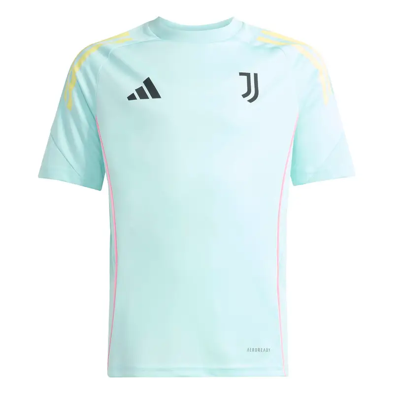 Maglietta da allenamento bambini Juventus Torino Tiro 25 2025/26 Turquoise