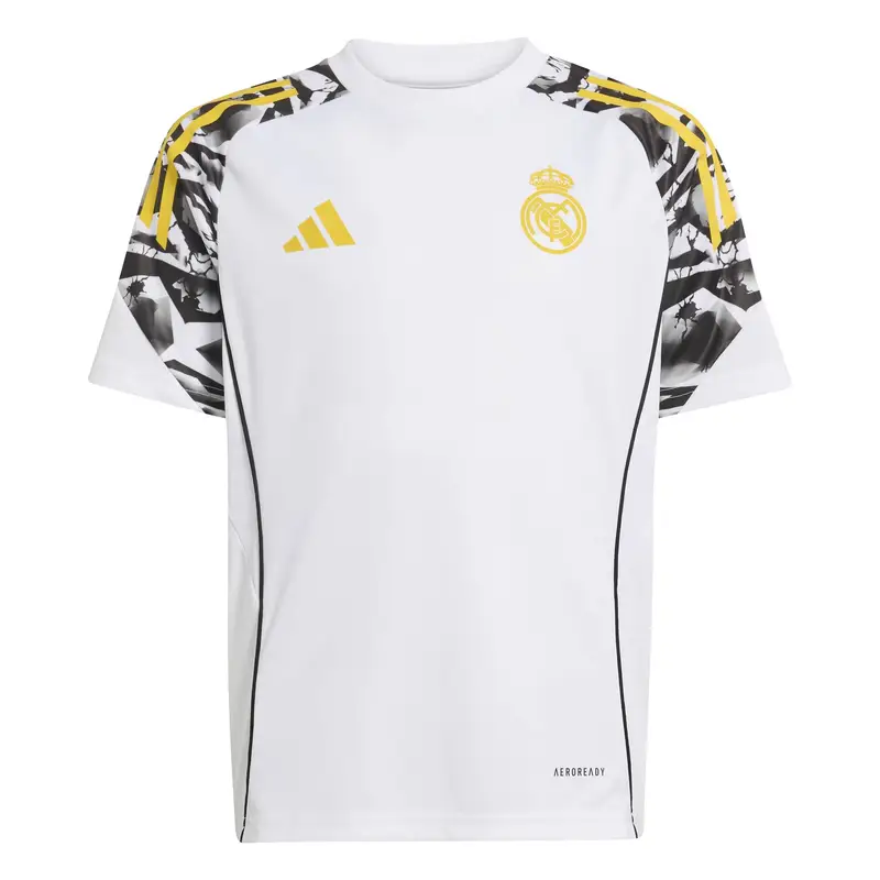 Maglietta da allenamento bambini Real Madrid Avengers Tiro 2025/26 Blanc