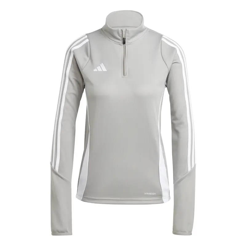 Maglietta da allenamento da donna Adidas Tiro 24 Gris