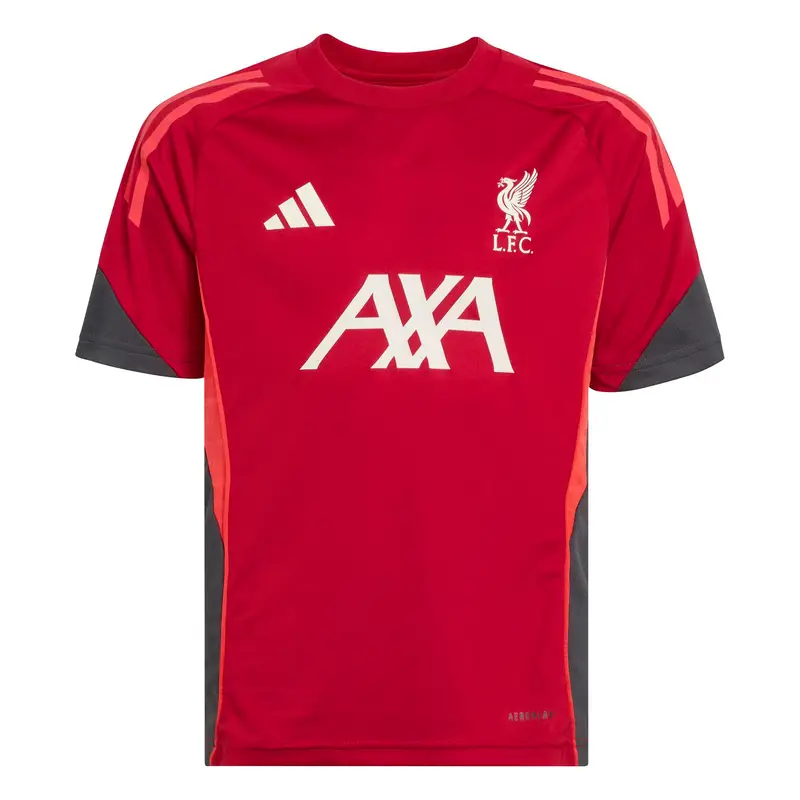 Maglietta da allenamento per bambini Liverpool FC 2025/26 Rouge