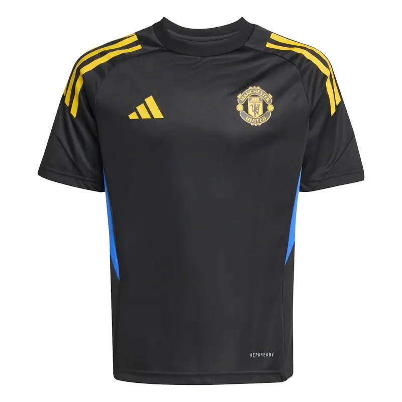 Maglietta da allenamento per bambini Manchester United Third 2025/26 Noir