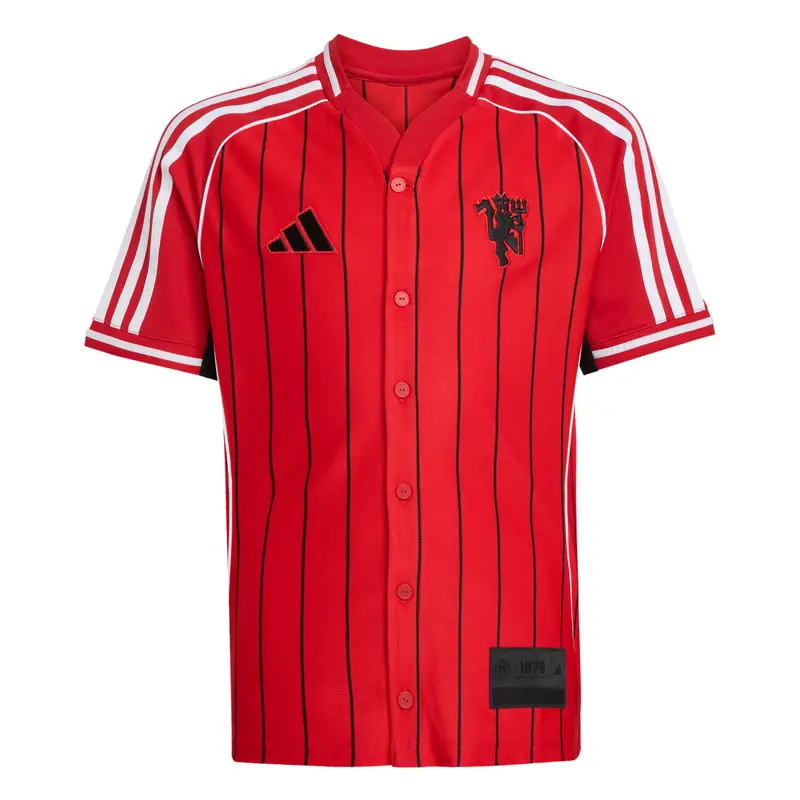 Maglietta da baseball per bambini Manchester United US 2025/26 Rouge
