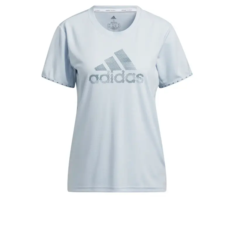 Maglietta da donna adidas Badge of Sport Necessi-Tee Bleu