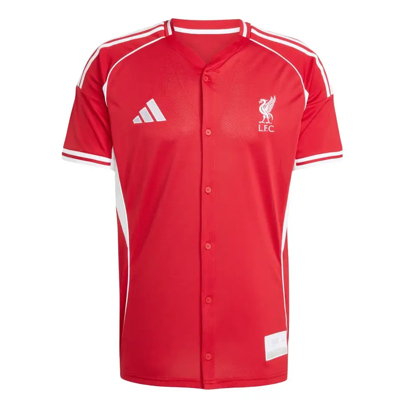 Maglietta dei tifosi di baseball US Liverpool FC 2025/26 Rouge