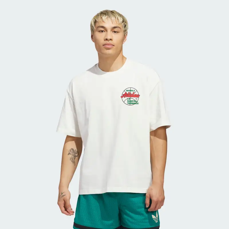 Maglietta del Torneo di Basket Originals Off White miniatura 3