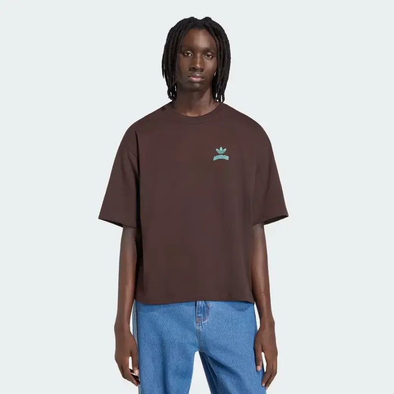 Maglietta grafica del personaggio Pixelated Burget Aurora Coffee