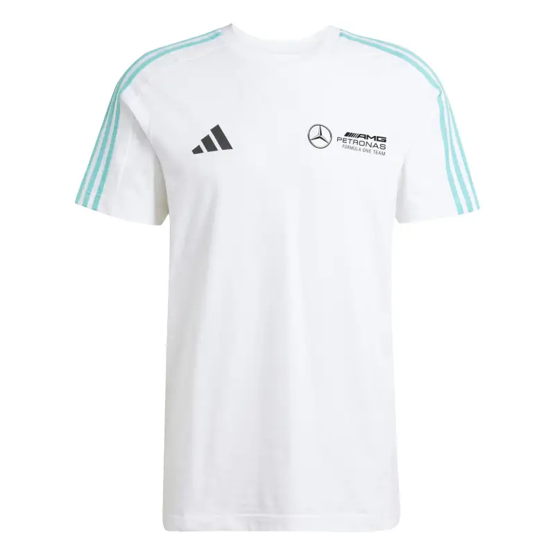Maglietta Mercedes AMG Petronas Formula One Team DNA Blanc