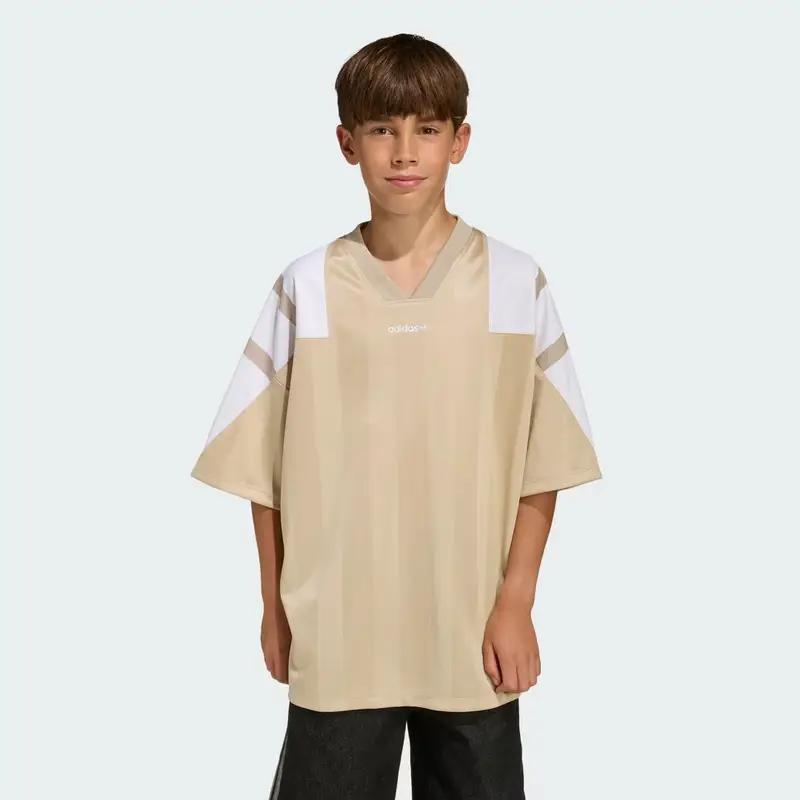 Maglietta OVERSIZED BLOCKED Stone Khaki miniatura 3