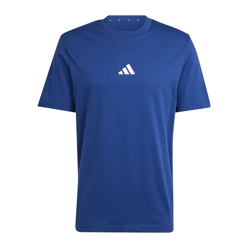 Maglietta Palestra Essentials Small Logo Blu Uomo XL