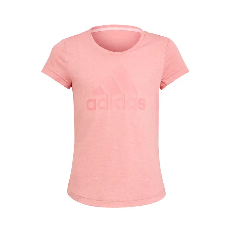 Maglietta per bambini adidas Aeroready Badge of Sport Rose