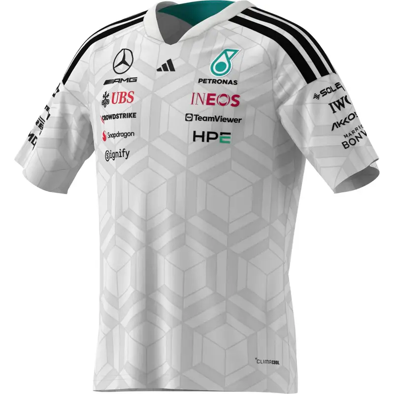 Maglietta per bambini Mercedes AMG DR Blanc