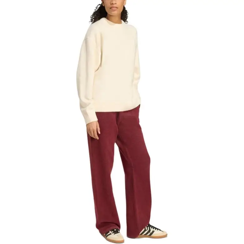 Maglione Adidas Originals in Maglia Dipartimento Atletico Comodo Versatile Vestibilità Ampia Girocollo Maglione da Donna KF2339 2XL miniatura 3