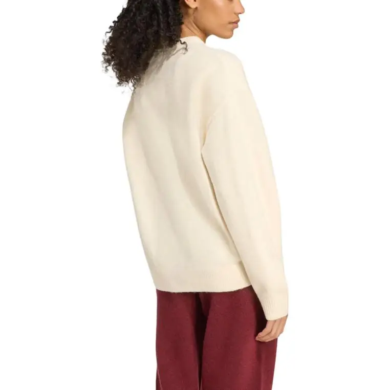 Maglione Adidas Originals in Maglia Dipartimento Atletico Comodo Versatile Vestibilità Ampia Girocollo Maglione da Donna KF2339 2XS miniatura 4