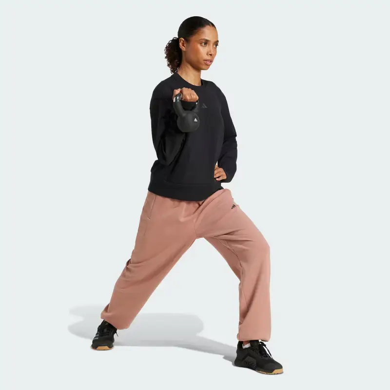 Maglione girocollo con riscaldamento progettato per l' allenamento Black miniatura 3