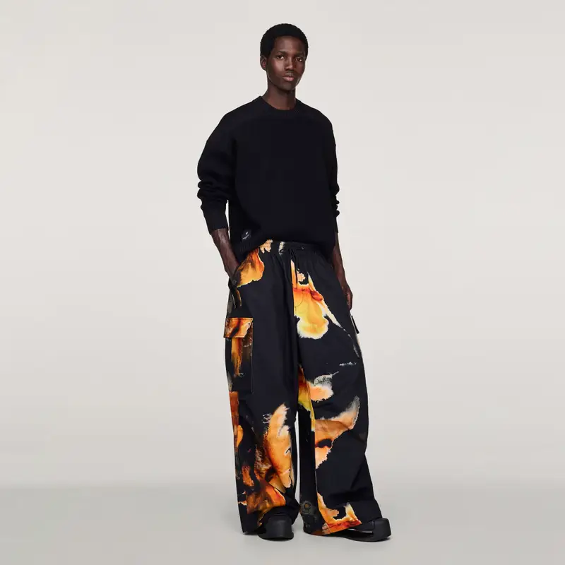 Maglione girocollo in maglia Y-3 UT Black miniatura 4