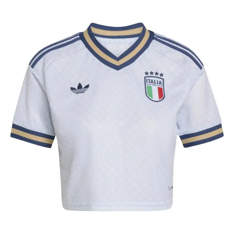Maillot Esterno crop donna Italia Coupe du Monde 2026 Bleu