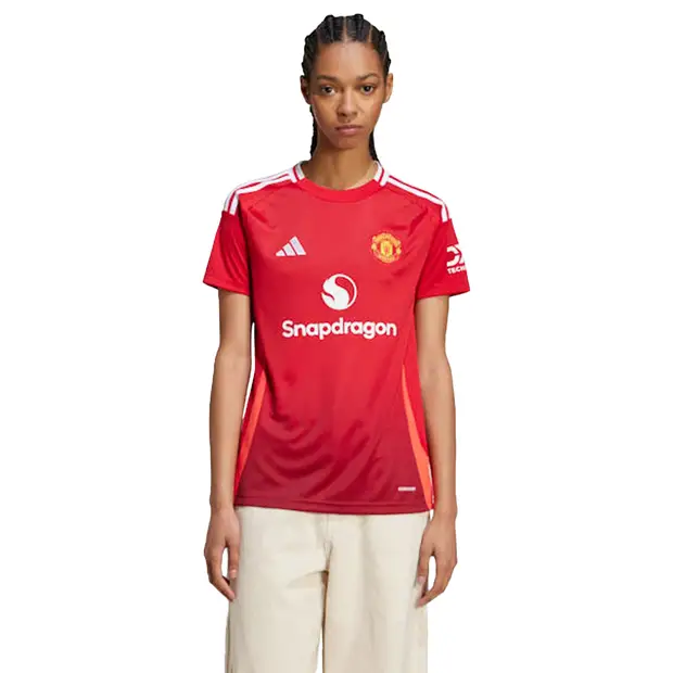 Manchester United 24/25 Home Donna - Maglie/Repliche Rosso - Mesh Red