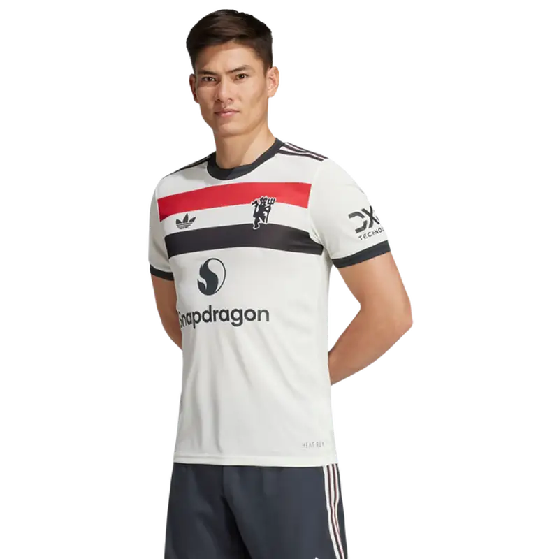 Adidas Manchester United 24/25 Third male Maglie/Repliche - Bianco - Poly Mesh - Foot Locker