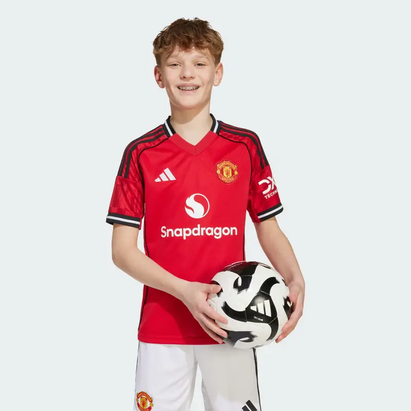 Manchester United 25/26 Home Jersey Bambini Mufc Red miniatura 2