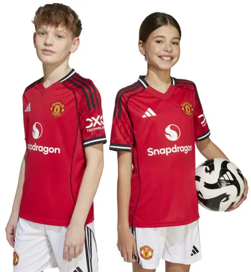 Manchester United FC 25/26 Home Jr - maglia calcio - ragazzo Red