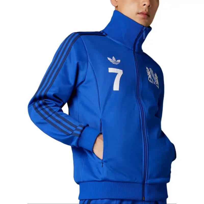 Adidas Giacca Sportiva Blu Cobalto da Uomo FW24 miniatura 2