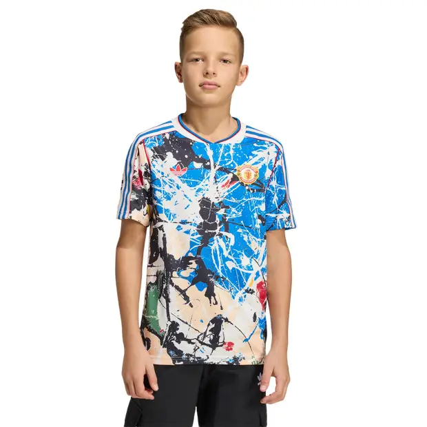 Manchester United Stone Roses Jersey Bambini - Maglie/Repliche Multi - Mesh