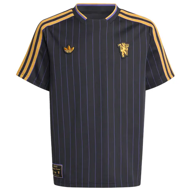 Manchester United Terrace Icons Jersey Bambini - Maglie/Repliche Nero - Mesh Black